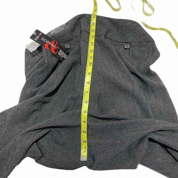 GREY Sophia Stretch Trousers - Picture 7 of 10